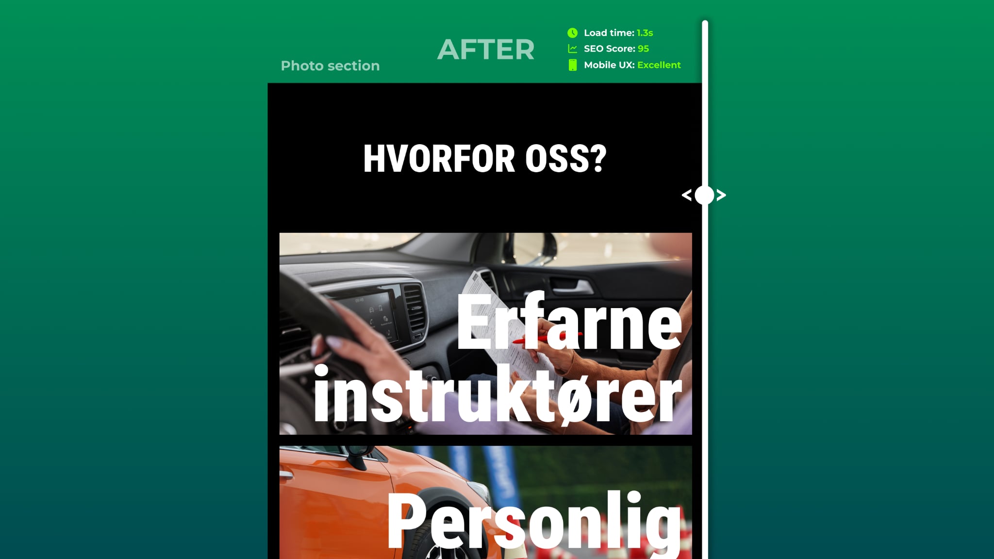 DriveConnect dashboard